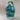 Glass Paperweight, Green Egg