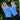 Wristies Short in Sky, Adult Small