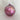 Ornament Raspberry w/Iridescent Green & Gold