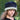 Red Rover Wavy-Top Hat, Celery & Black w/Trim, Sz L